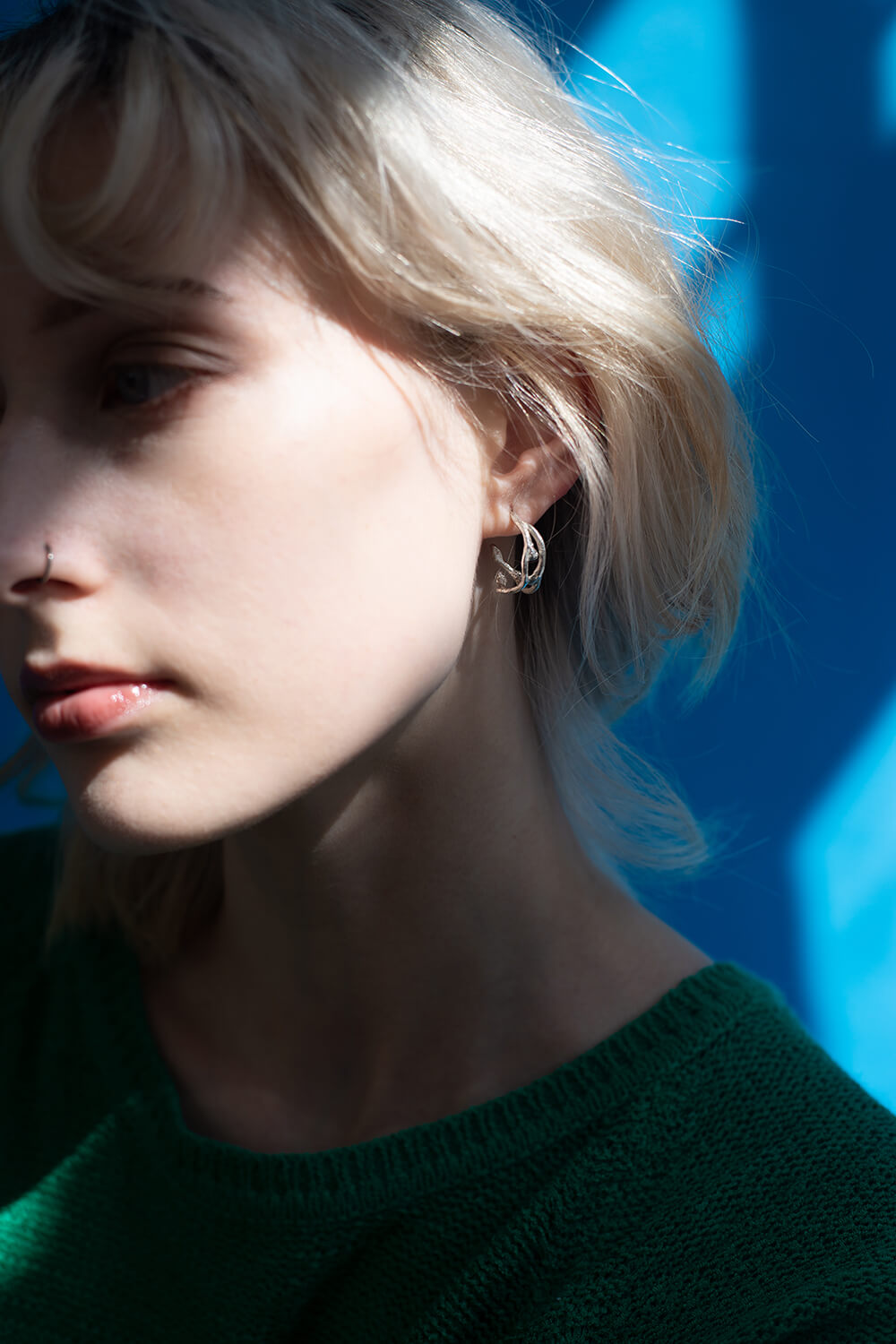 Small hoops twig double